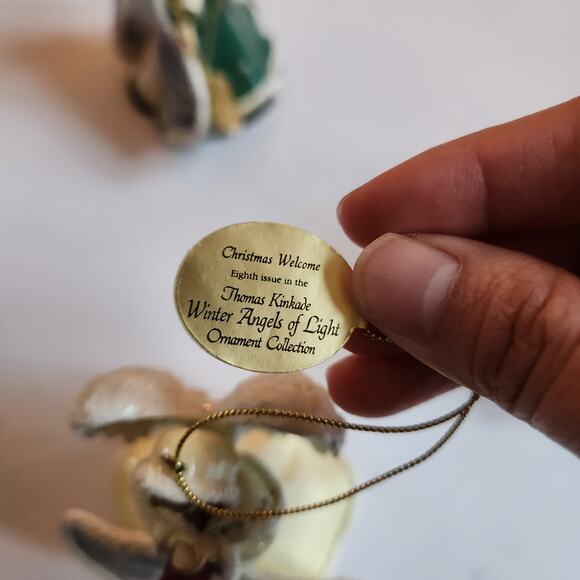 Bradford Edition Thomas Kinkade Winter Angels of Light Collection - Picture 10 of 12